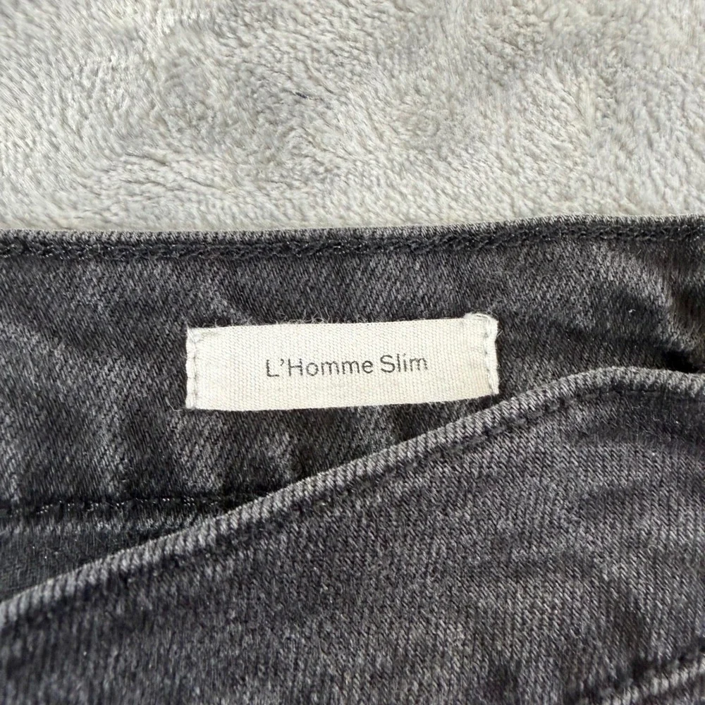 FRAME L'Homme Slim Jeans Men's Size 30x30 Black Denim Pants